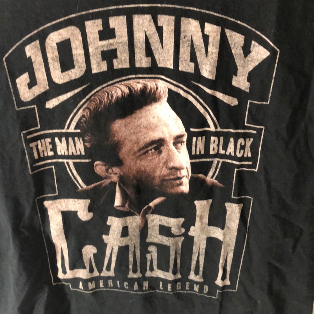 Johnny Cash Mens size M graphic tee - Picture 2 of 4
